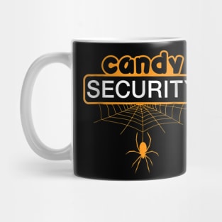 Candy Security Funny Adult Halloween Costume Mug